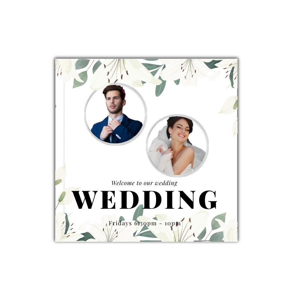 Wedding Memory notebook（Two hollows）